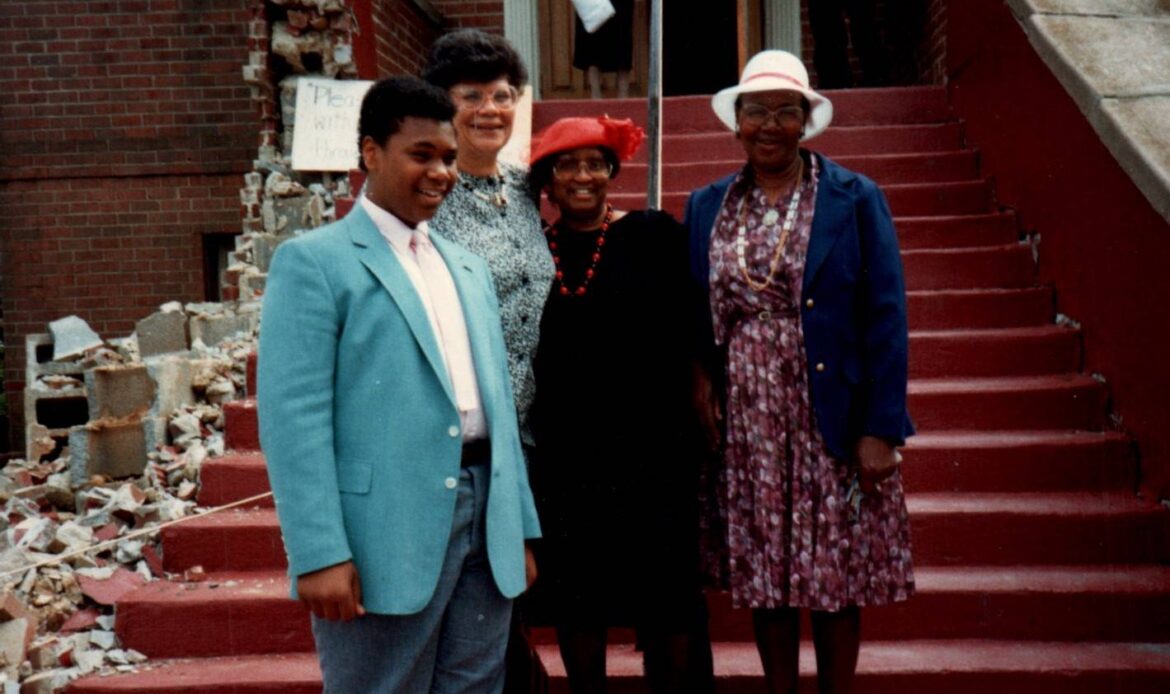 Refuge church in Nineteen Nineties McClains Mother Blizzard and Mother Butler